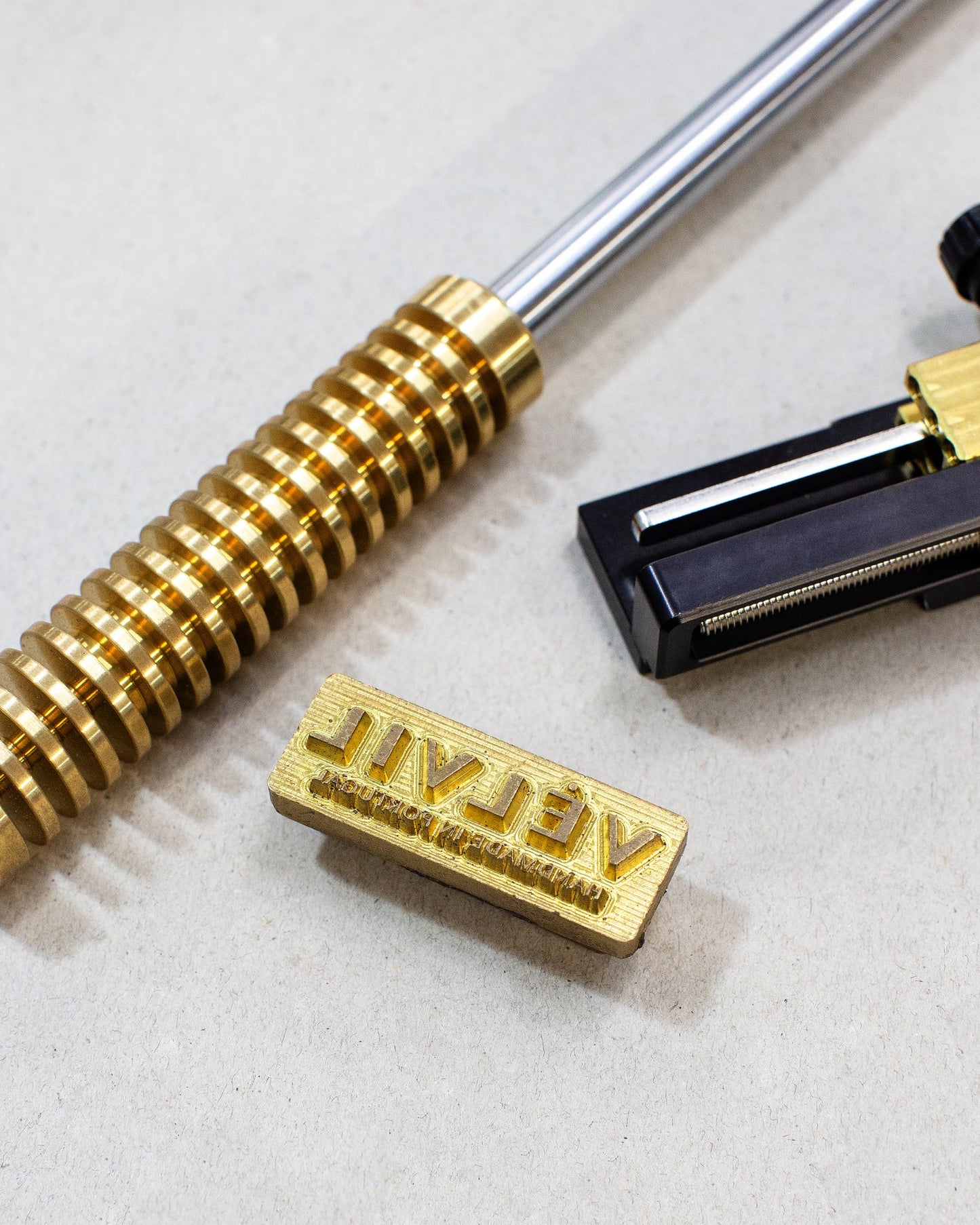 Leather hot stamping tools