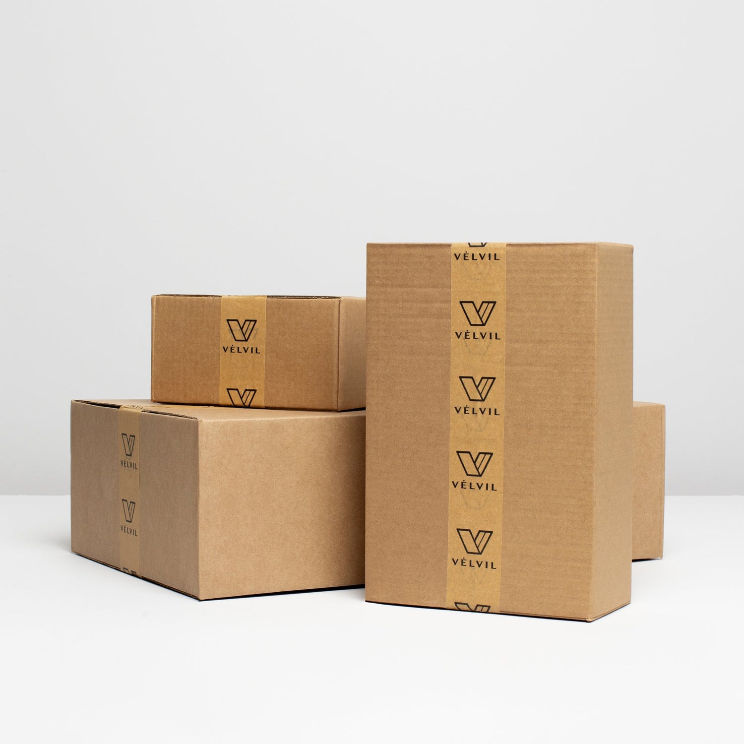Velvil shipping boxes